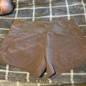 CRZ Yoga Taupe Shorts